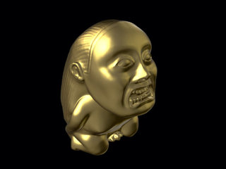 Illustration for article titled Cursed 3D Printed Chachapoyan Fertility Idol Brings Me Great Strength